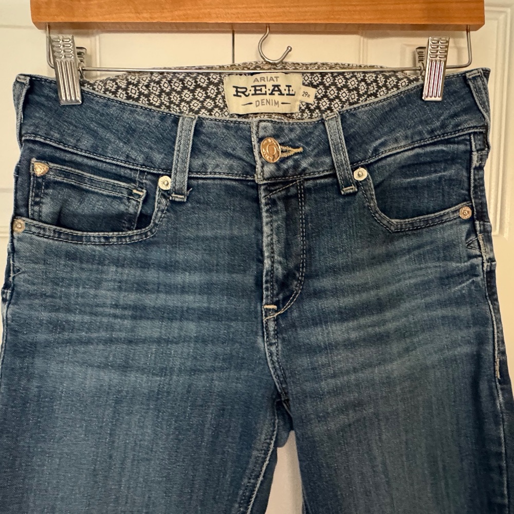 Ariat R.E.A.L. Perfect Rise Abby Straight Leg Jeans - 29R